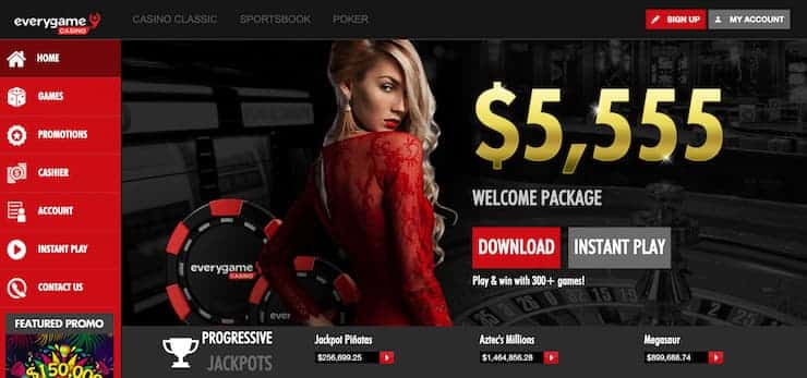 Play roulette online at Everygame