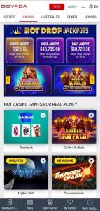 Bovada casino mobile