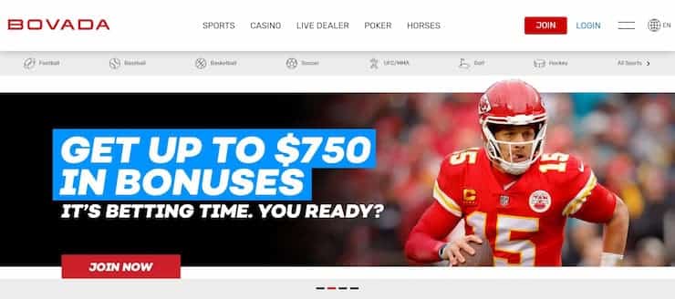 Bovada sports betting