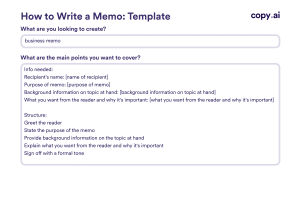 Copy AI Templates