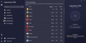 CyberGhost | Torrenting Servers