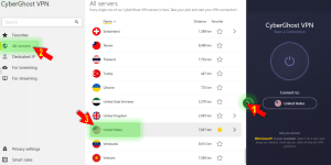 CyberGhost Windows App