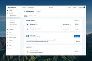 DreamHost Dashboard