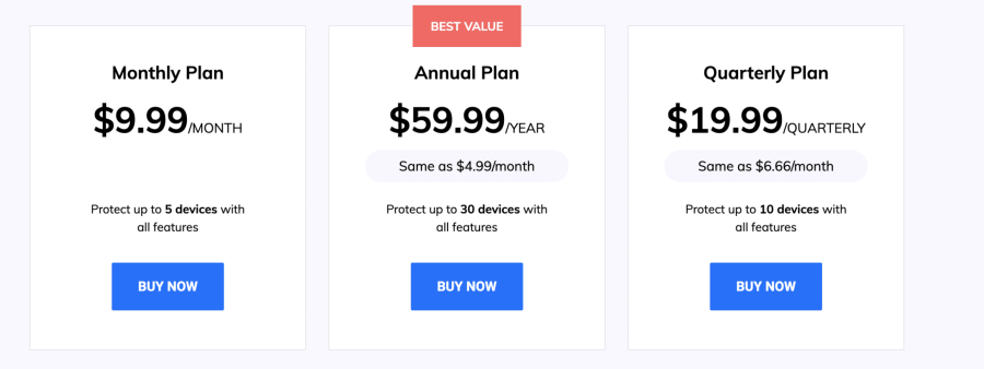 FamiSafe Pricing