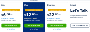 freshbooks Pricing