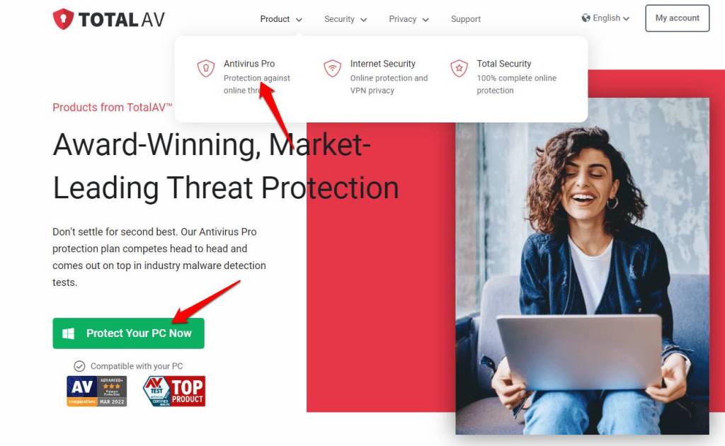 Get TotalAV Antivirus