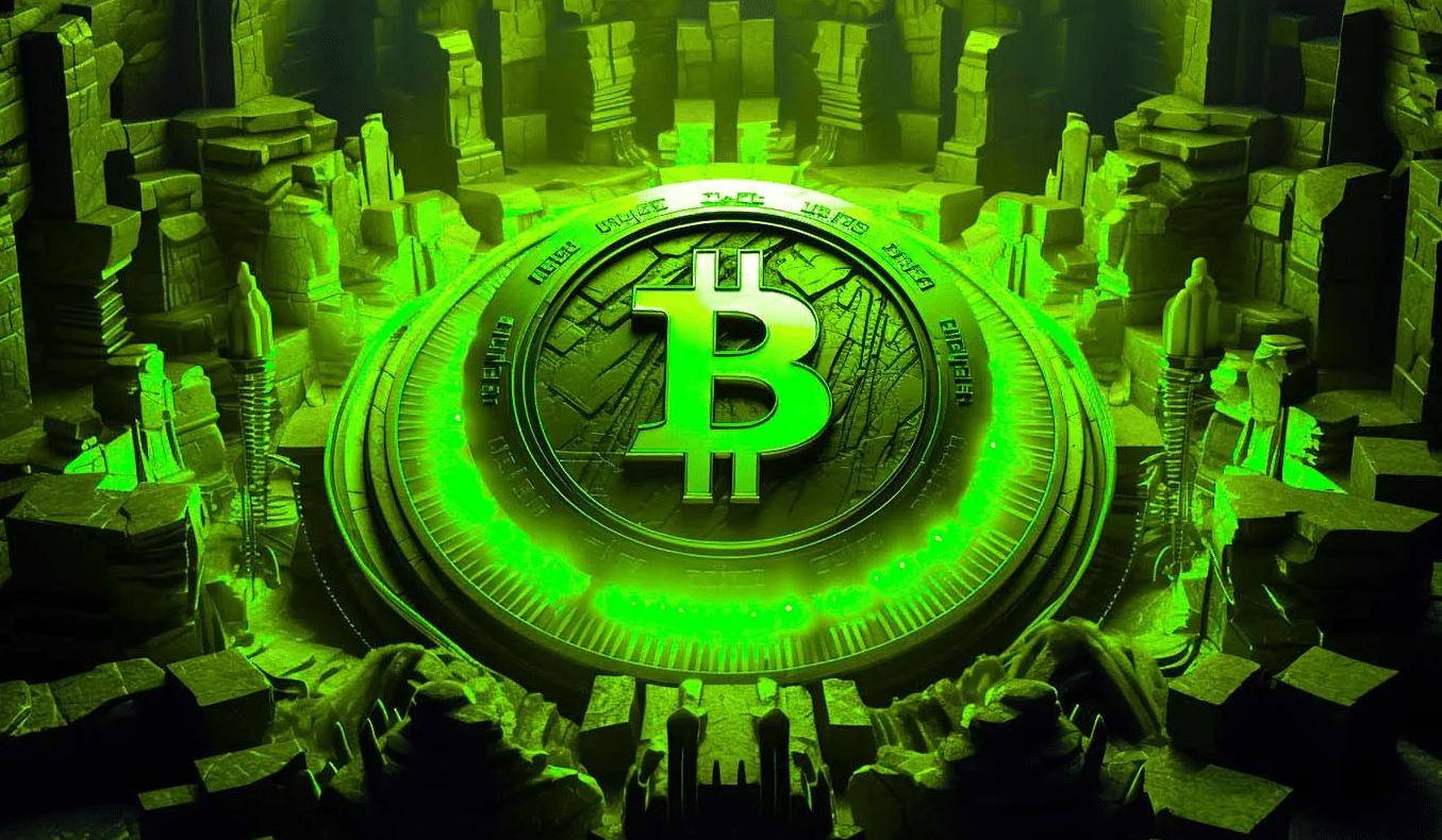 green bitcoin x