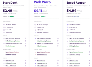 HostArmada pricing