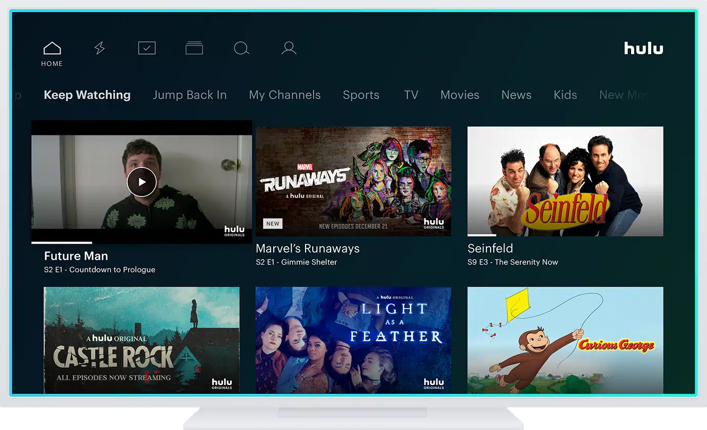 Hulu’s Web Interface