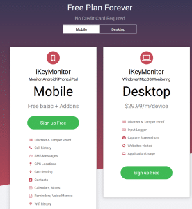 ikeymonitor pricing plans