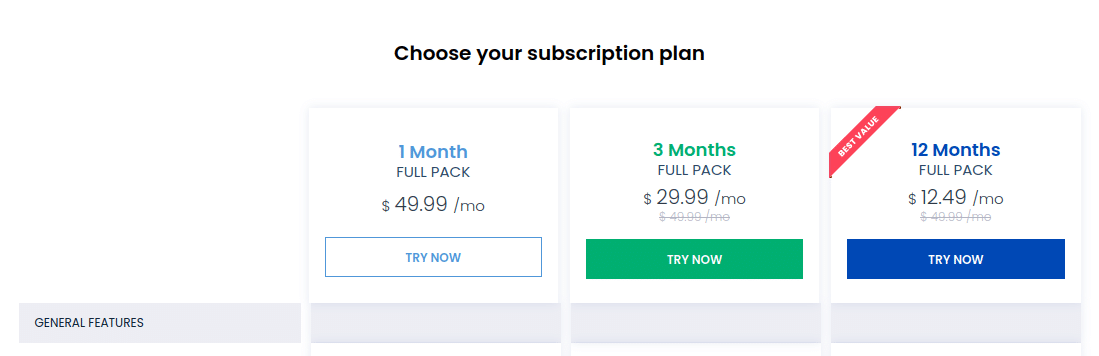 uMobix parental control app pricing plans