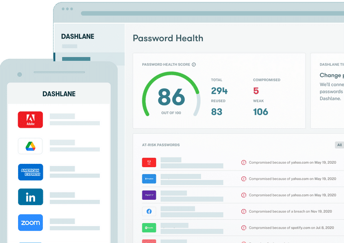 Password Health status