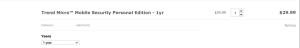 TrendMicro pricing information