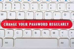 Change your password regularly