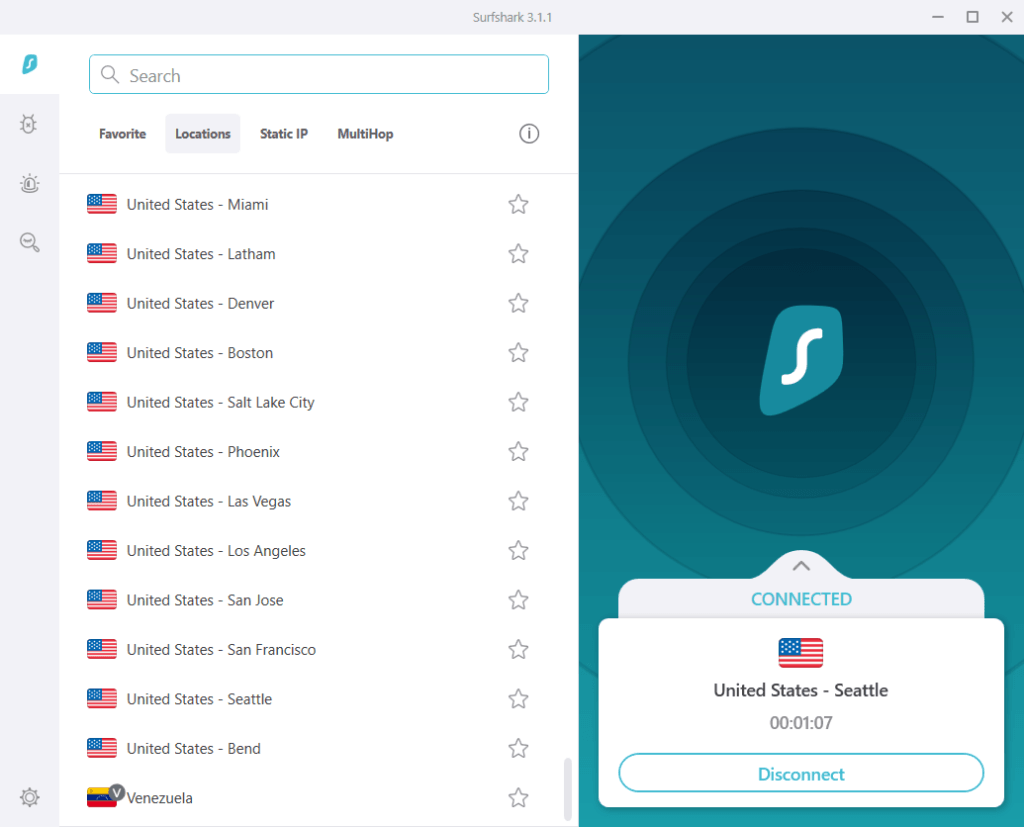 Surfshark VPN App