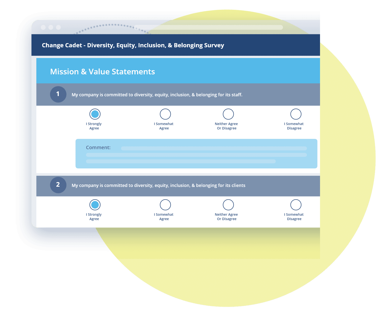 Running diversity surveys using the ClearCompany software