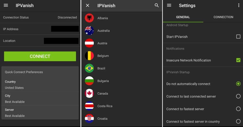 IPVanish App