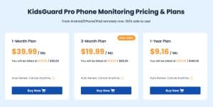 KidsGuard-Pro-pricing