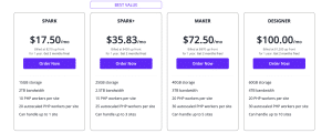 LiquidWeb Pricing