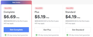 Nord VPN Pricing