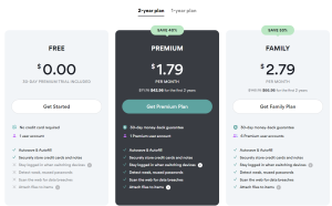 NordPass pricing