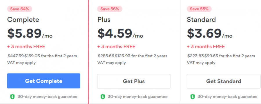 nordvpn pricing