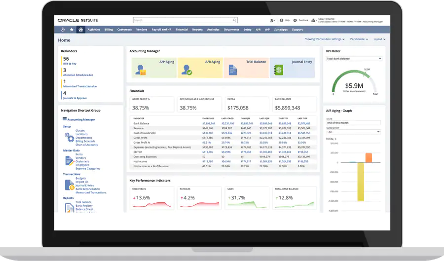 Oracle NetSuite Accounting Software for Mac