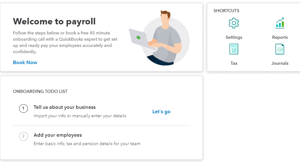 QuickBooks Dashboard