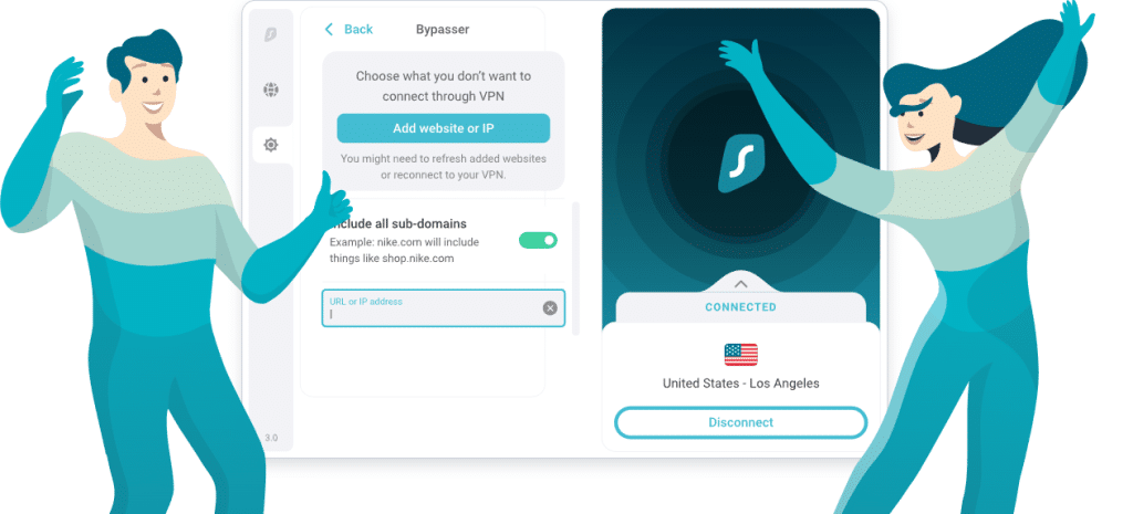 Surfshark VPN Bypasser