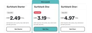 Surfshark Pricing