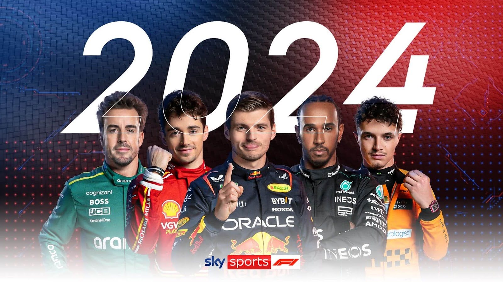 F1 on Sky Sports in 2024