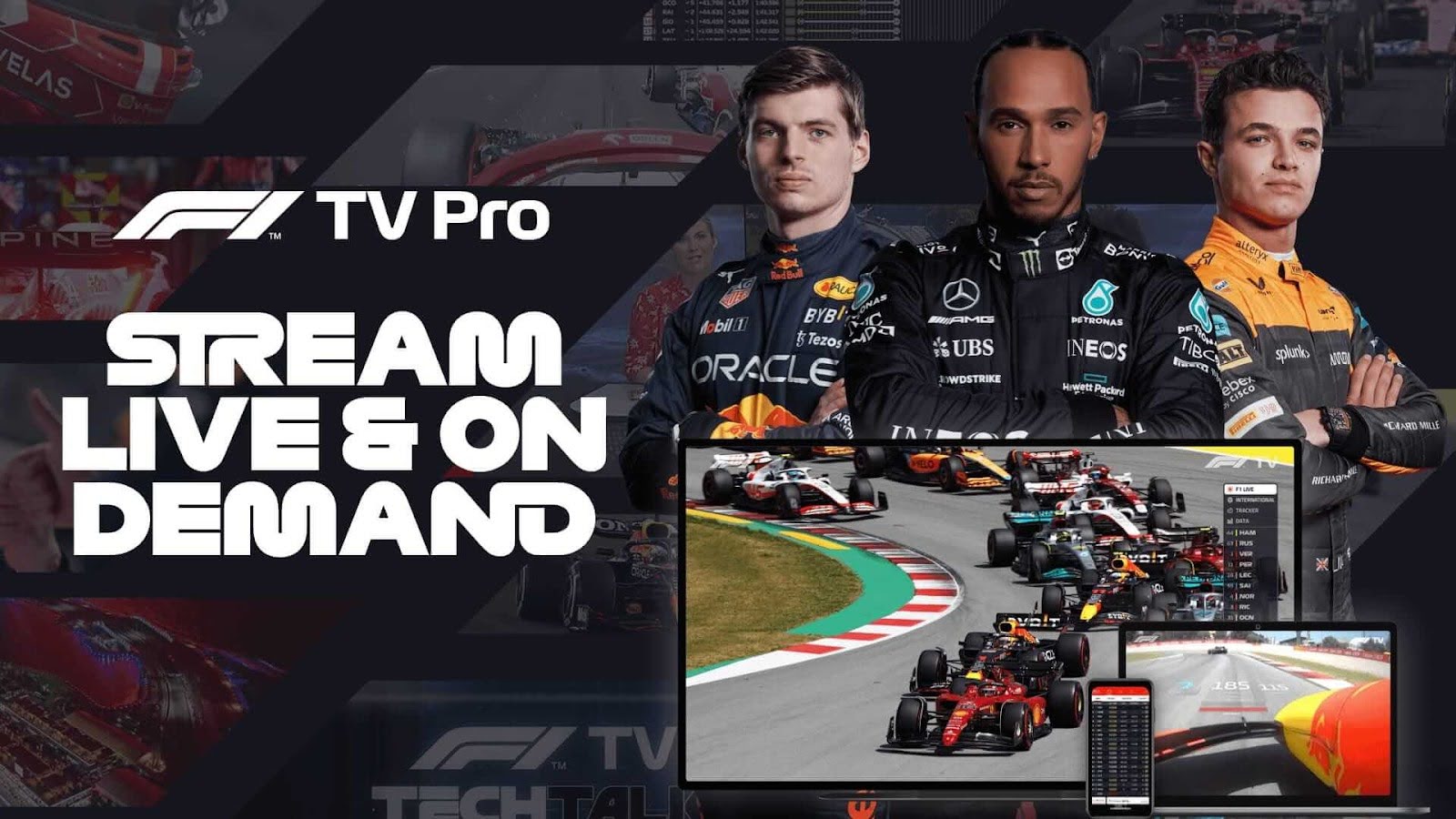 F1 on F1 TV Pro