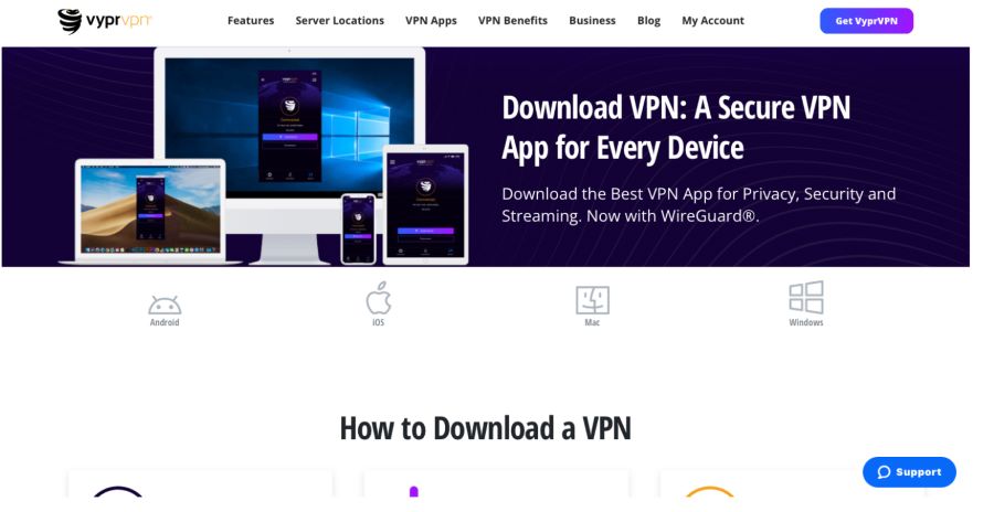 VyprVPN download page