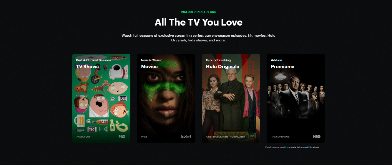 What's on Hulu